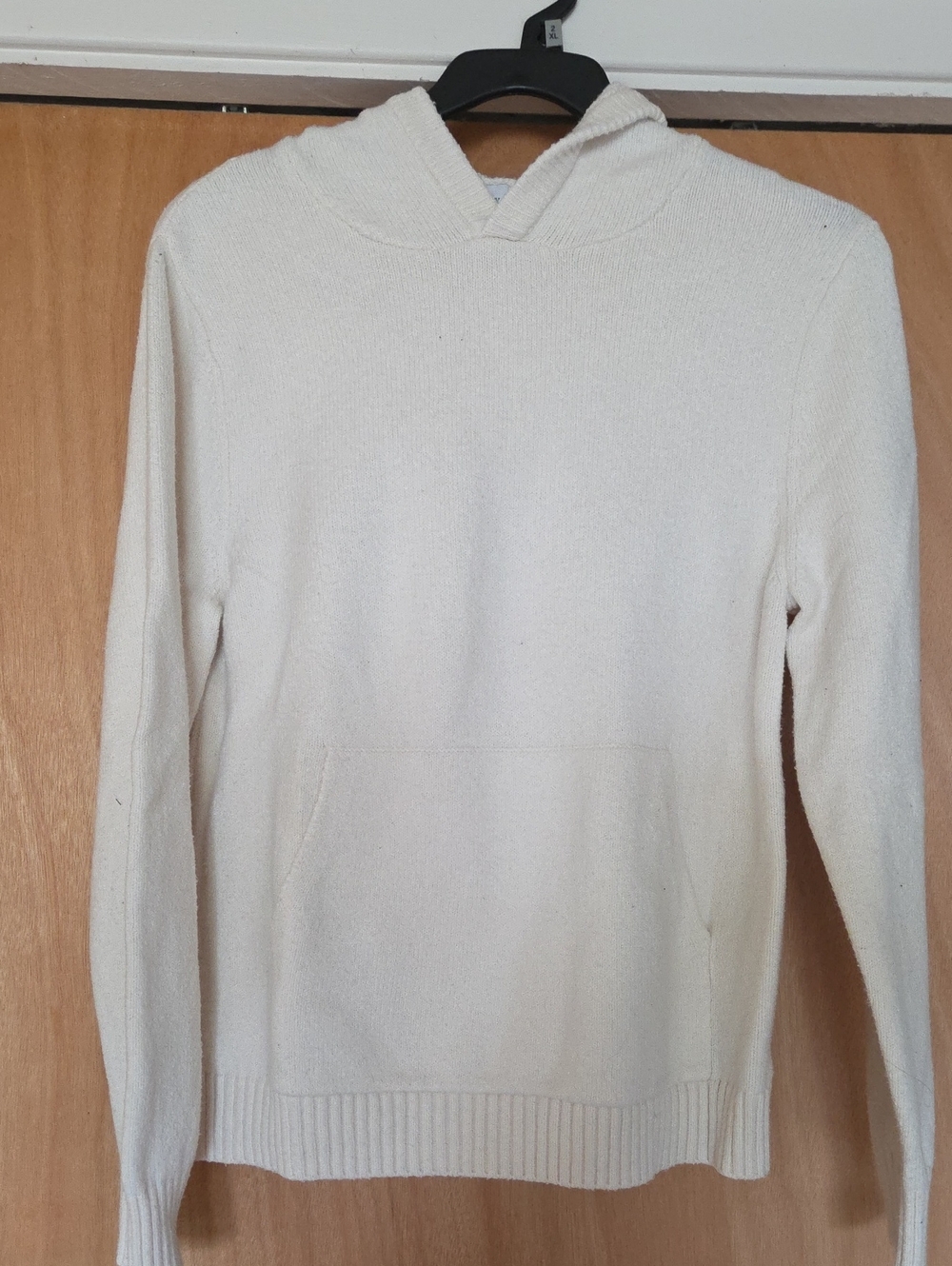 Goodfellow & Co Cream Crewneck Hoodie Sweater